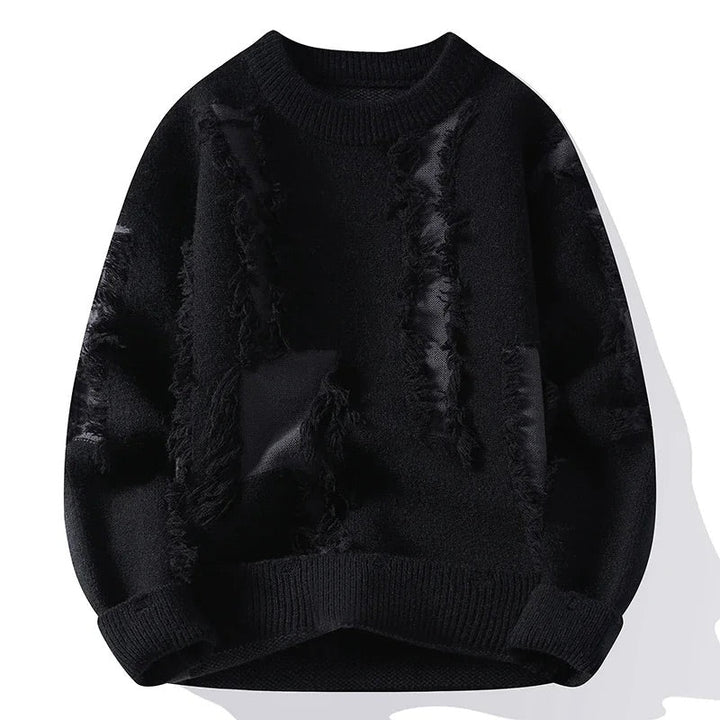 Reeve Fringe-Detail Crewneck Sweater