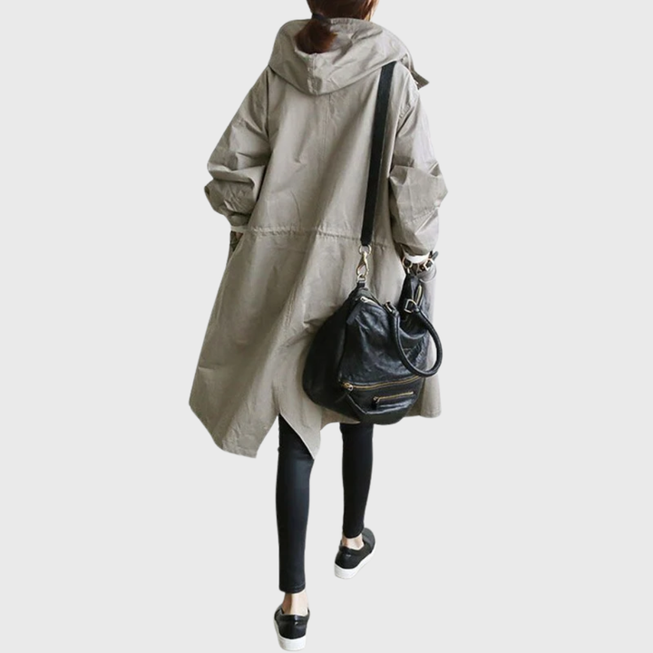 Holly Waterproof Hooded Trench Coat