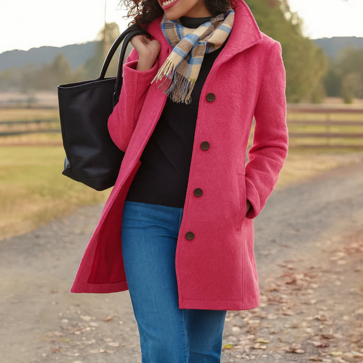 Zoe Single-Breasted Coat