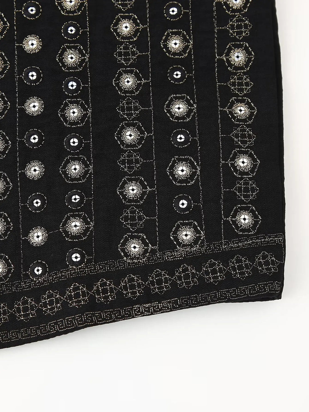 Jane Mirror Embroidered Boho Vest