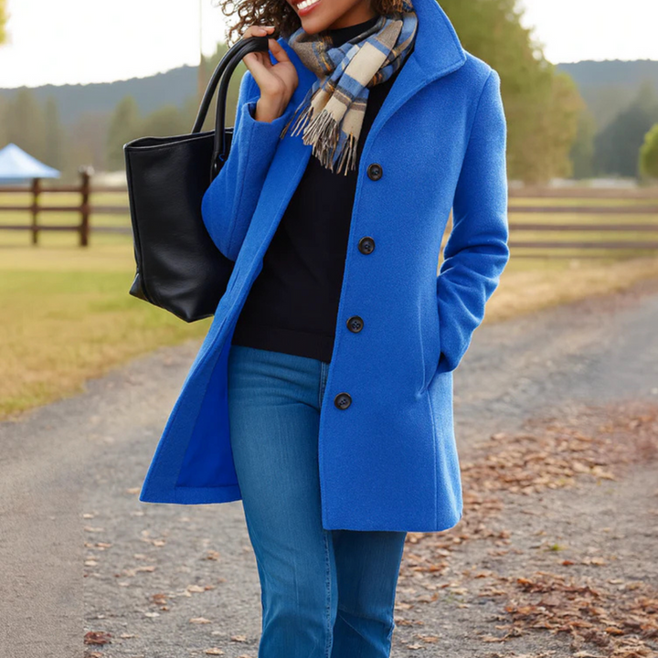 Zoe Single-Breasted Coat