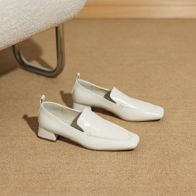 Sylvie Genuine Leather Heels