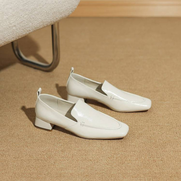 Sylvie Genuine Leather Heels