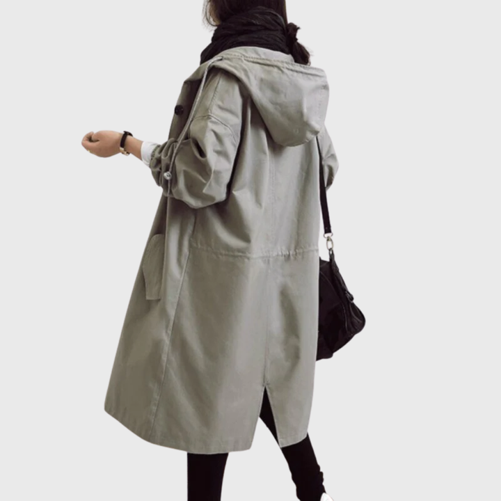 Holly Waterproof Hooded Trench Coat