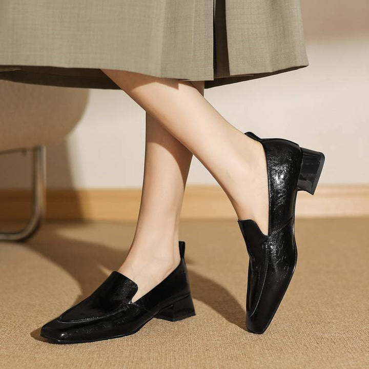 Sylvie Genuine Leather Heels
