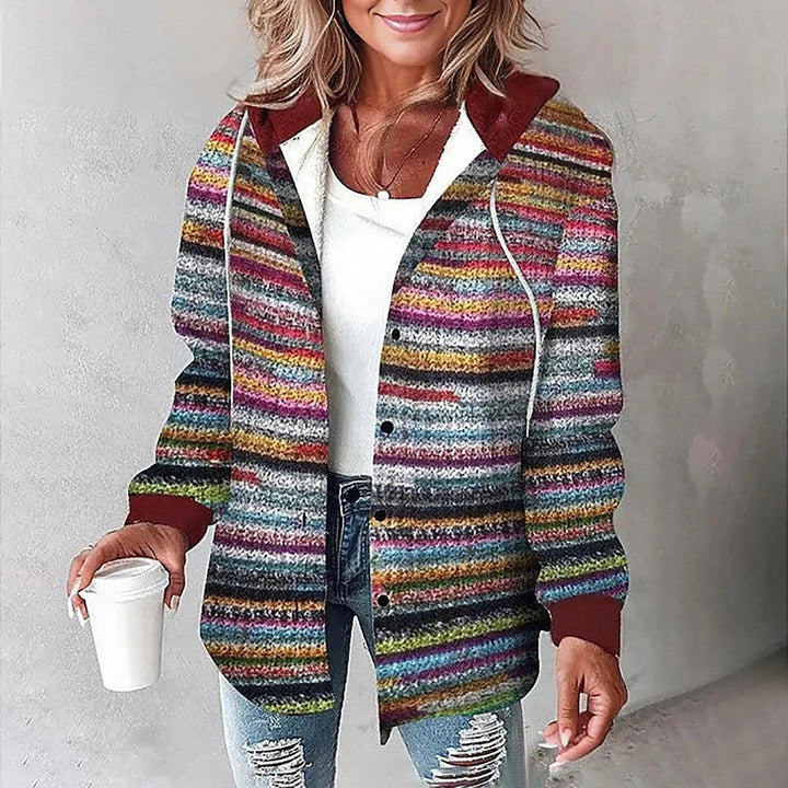 Clara Plaid Hooded Shacket