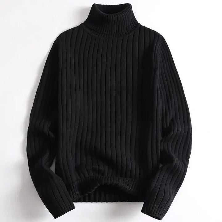 Axel Ribbed Turtleneck Sweater