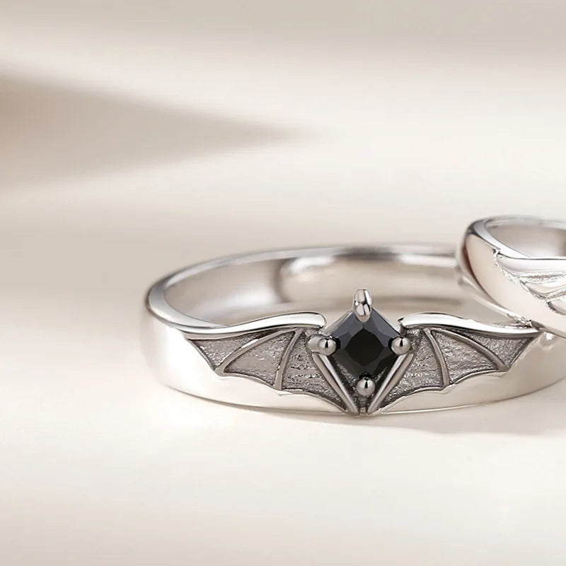 Celestial Adjustable Crystal Ring Set