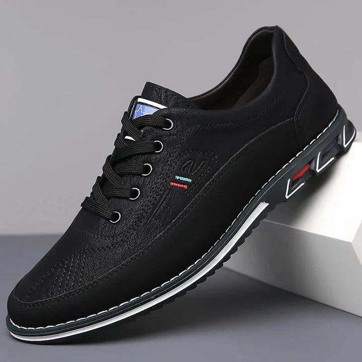 Dreno Textured Leather Shoes