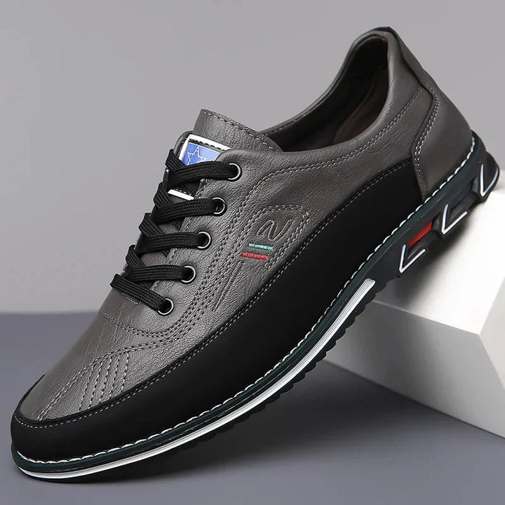 Dreno Textured Leather Shoes