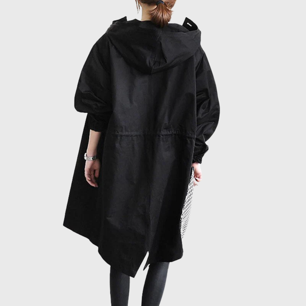 Holly Waterproof Hooded Trench Coat