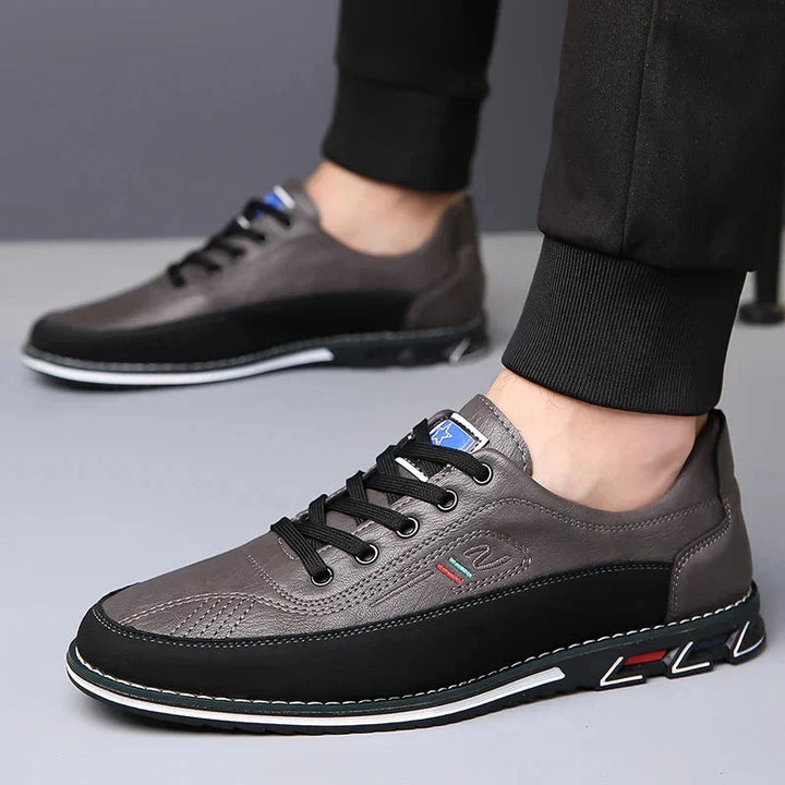 Dreno Textured Leather Shoes