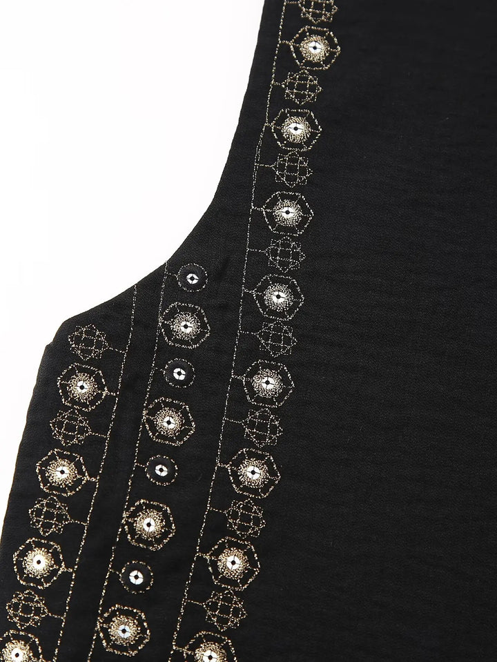 Jane Mirror Embroidered Boho Vest