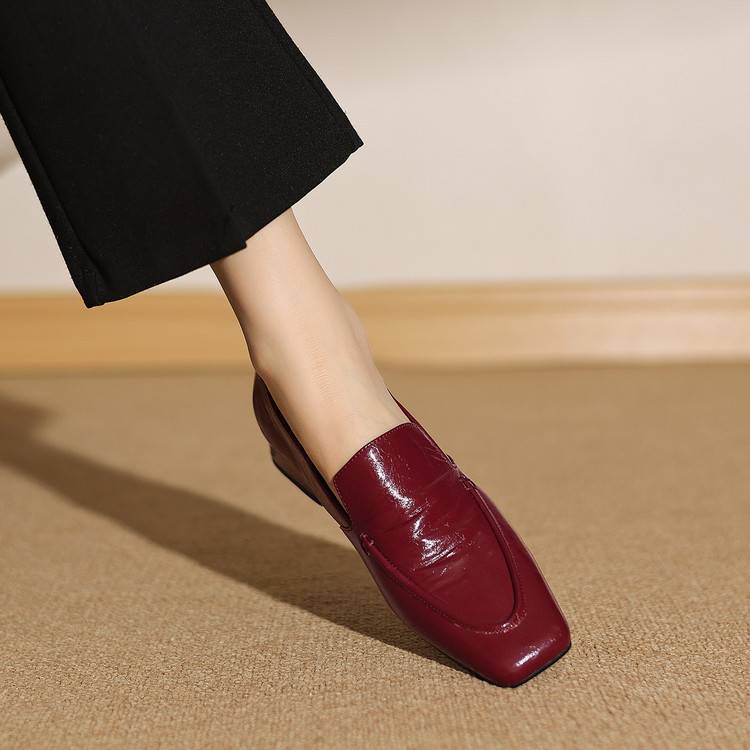 Sylvie Genuine Leather Heels