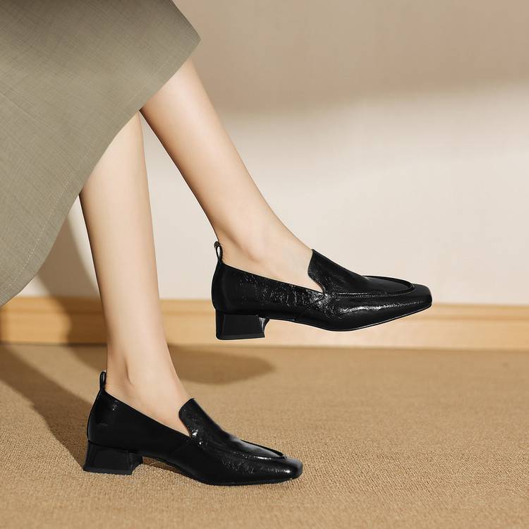 Sylvie Genuine Leather Heels