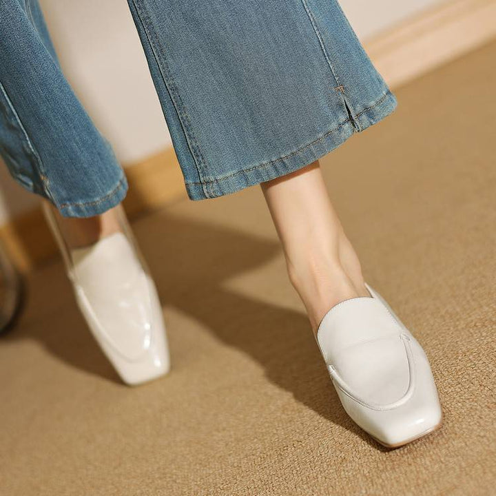 Sylvie Genuine Leather Heels
