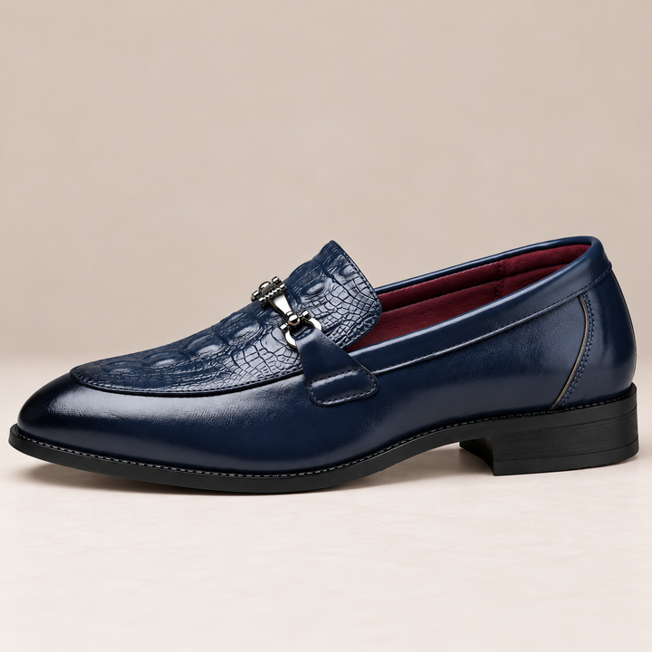 Rovian Polished Leather Bit Loafers