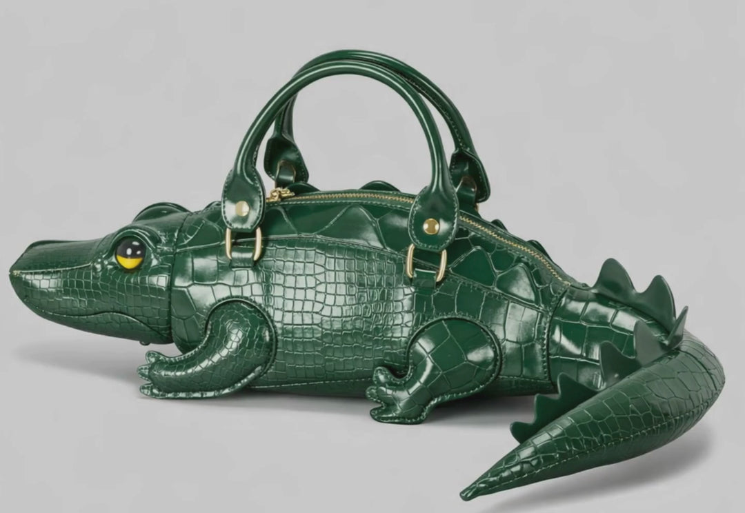 Rexa Crocodile Leather Bag