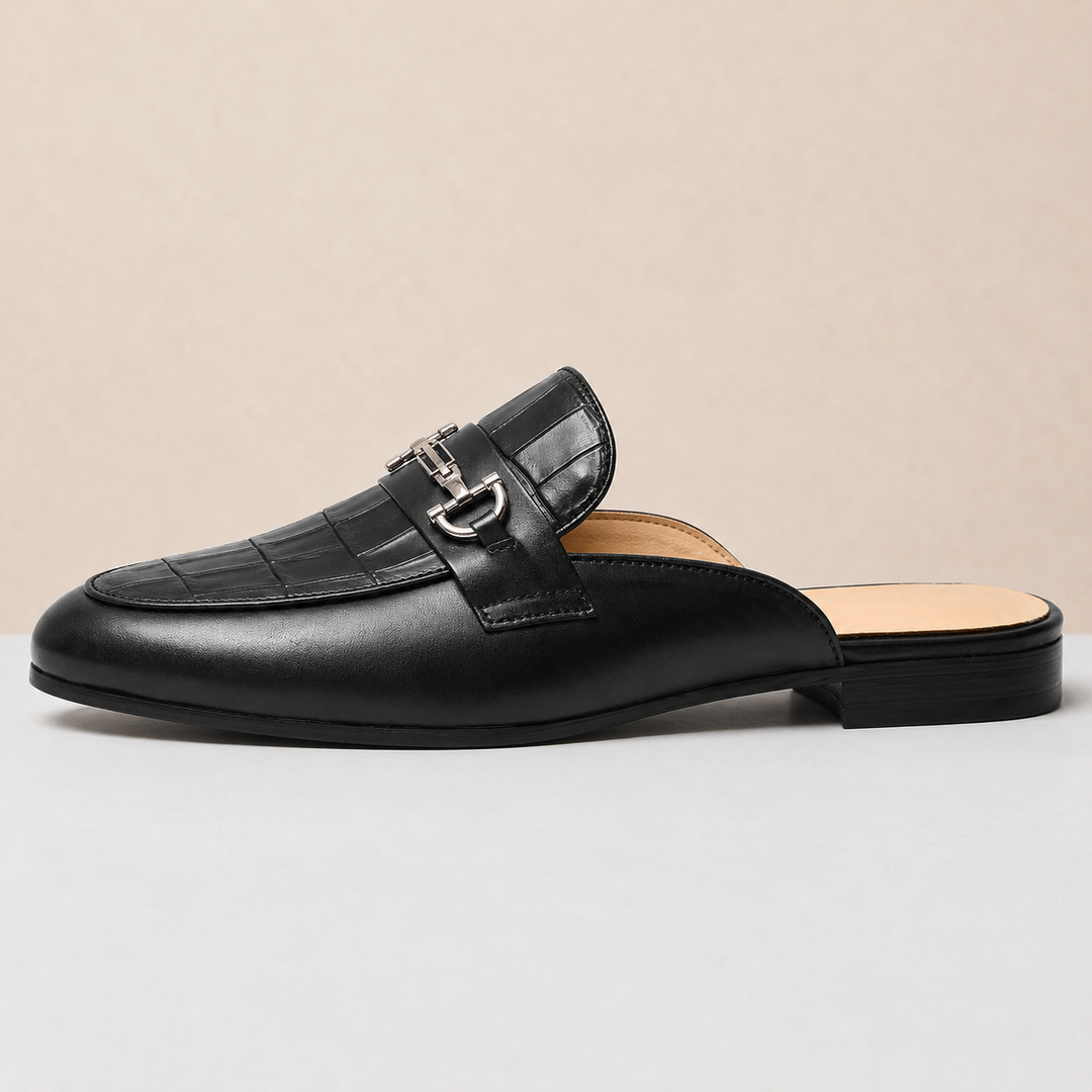 Velto Genuine Leather Horse-Bit Mules