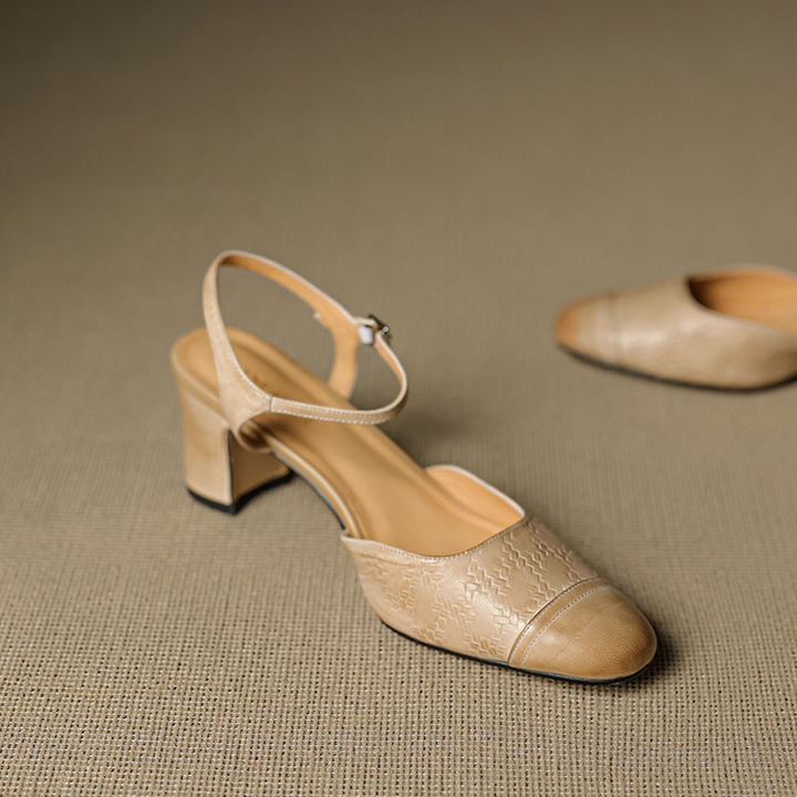 Valery Genuine Leather Pumps